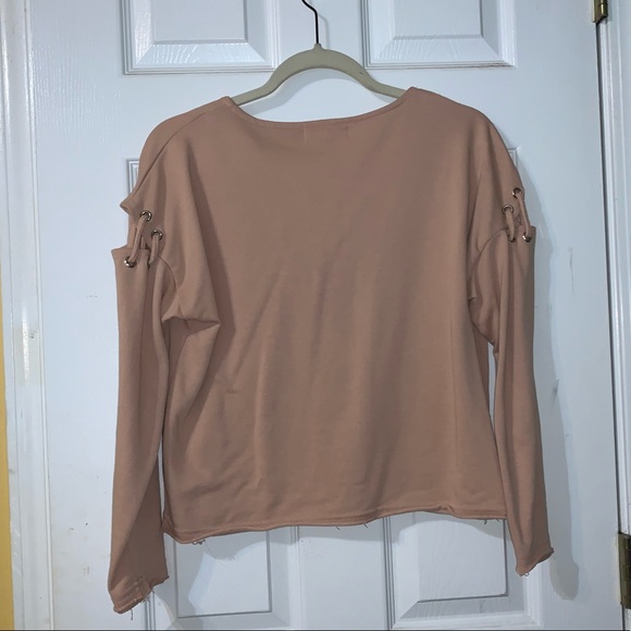 Missguided Lace-Up Lounge Pullover - Picture 4 of 4